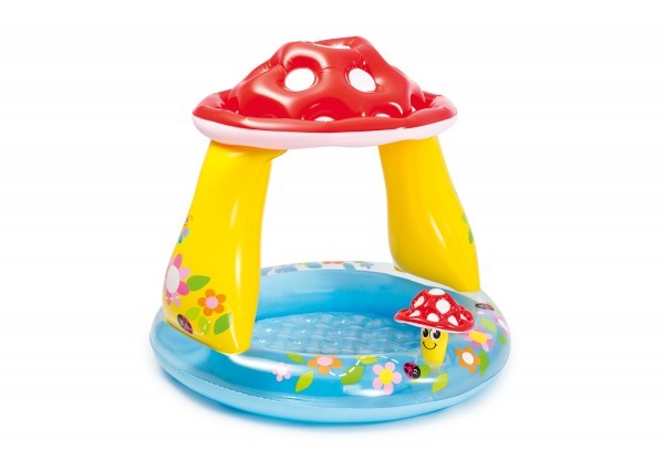 Alberca Inflable Hongo Para Bebe -Intex