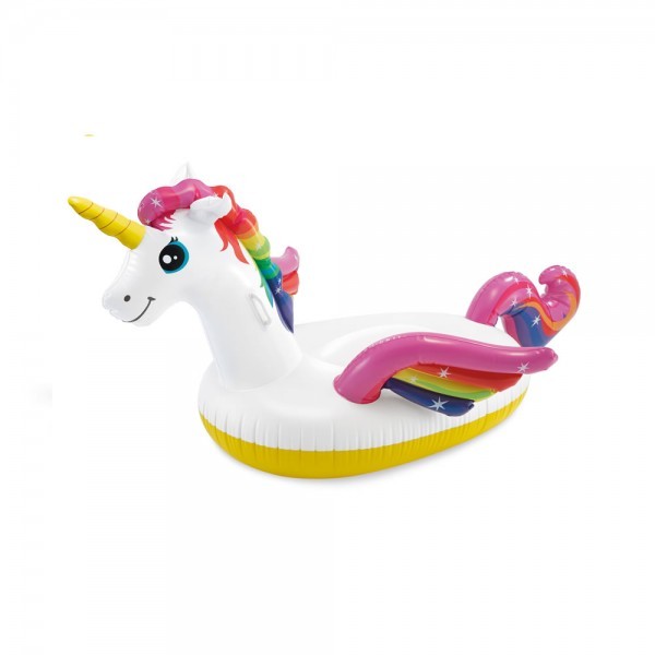 Montable Inflable Unicornio -Intex