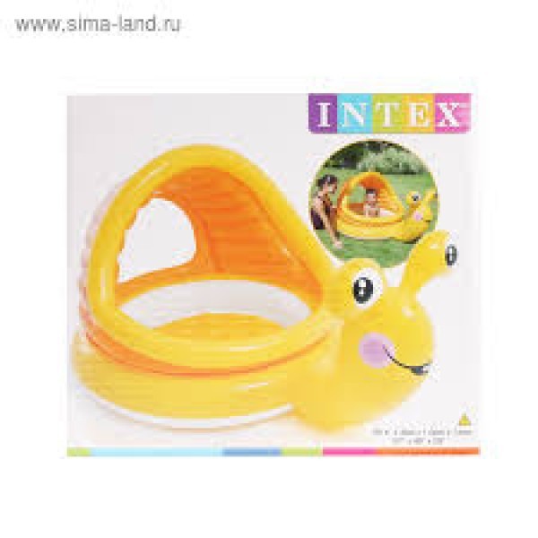 Piscina  Inflable  para Bebe Caracol -Intex