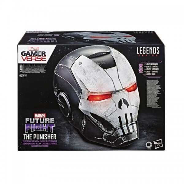 Legends Gear Iron man Helmet Silver The Punisher