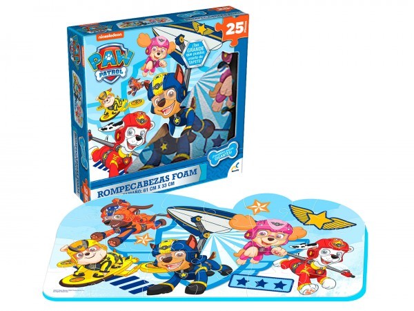 Rompecabezas Foam Paw Patrol