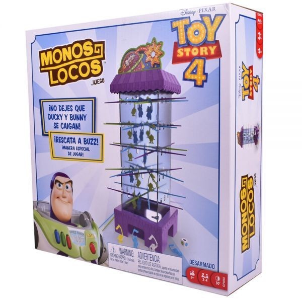Monos Locos Toy Story 4 Juego De Mesa Hasbro