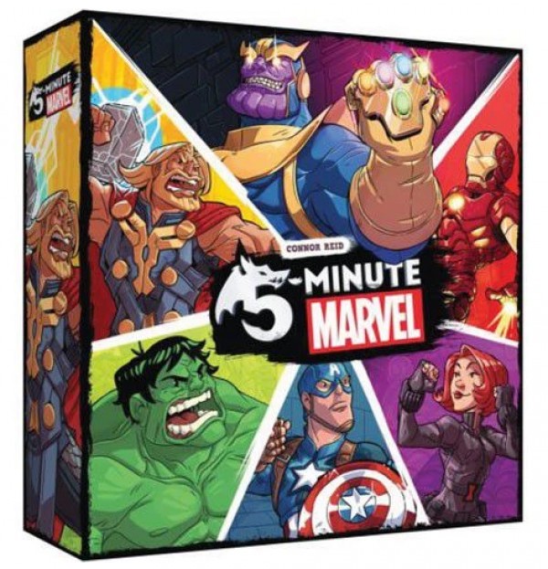 Juego de mesa 5 minutos marvel