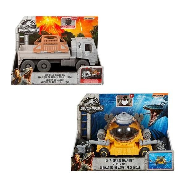 Vehículo Jurassic World - MatchBox