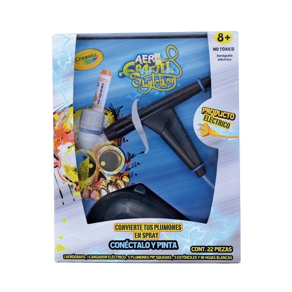 Aerografiti Switch On - Crayola