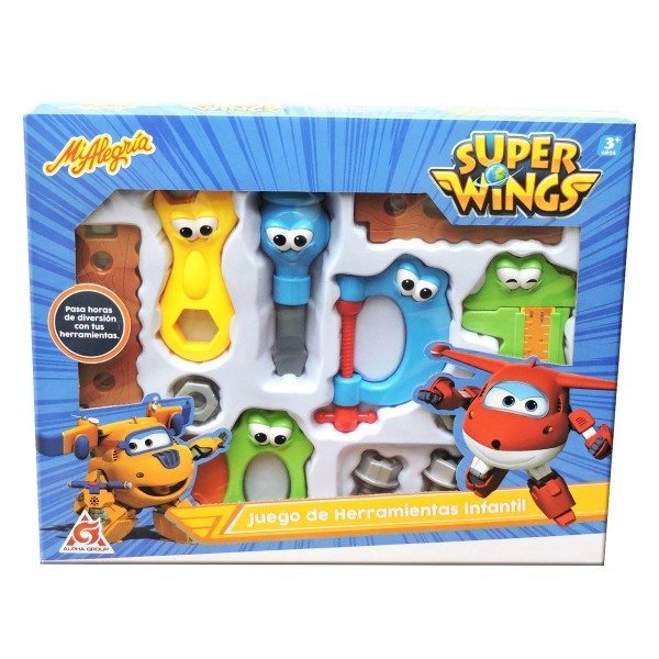 Juego de herramientas super wings