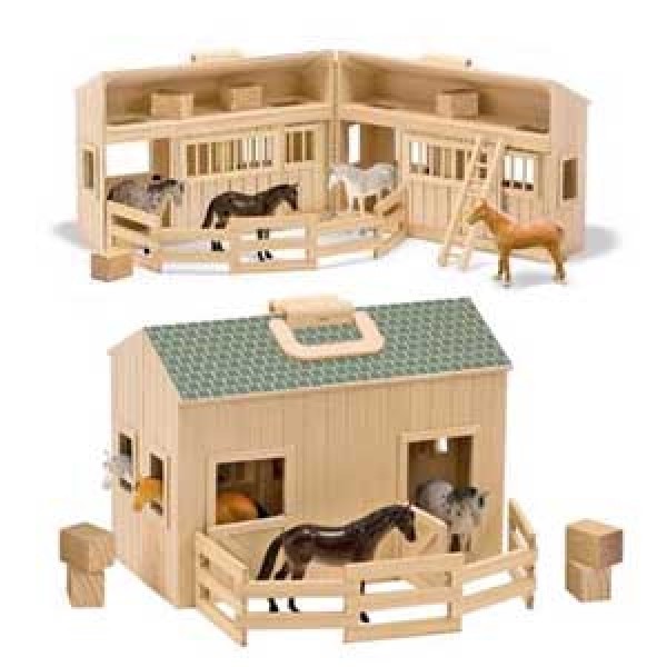 Establo de madera Melissa doug