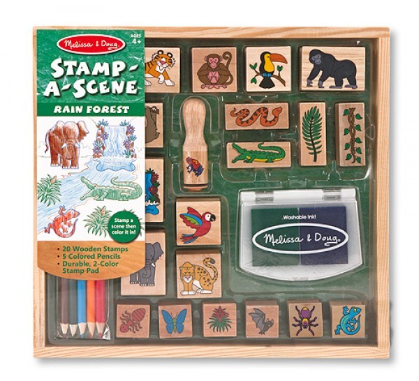 Set de Sellos Selva Tropical - Melissa & Doug