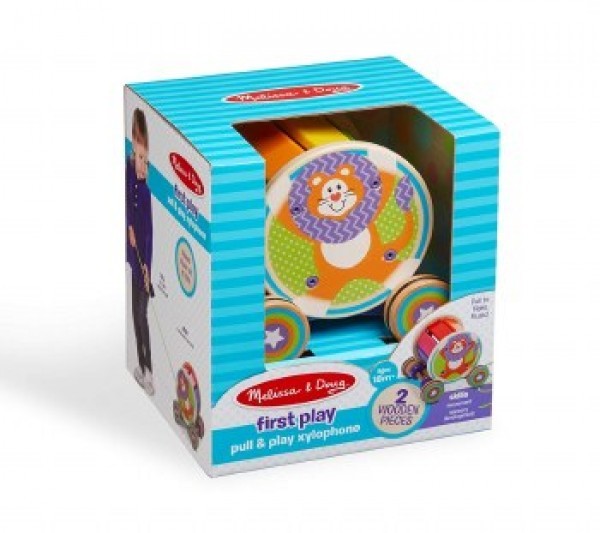 Melissa & Doug Pull And Play Xylophone Safari