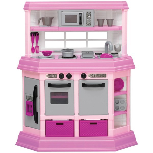 Cocina con Accs Color Rosa con Luz y Sonido - American Plastic