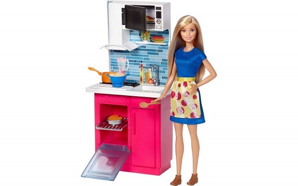 Barbie Muñeca y Muebles