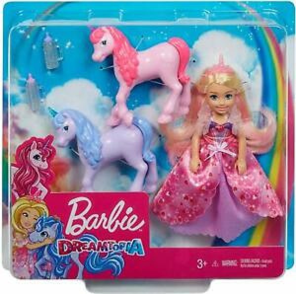 Barbie chelsea y unicornios