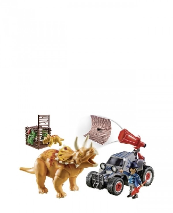 Coche con Triceraptor con Cañon