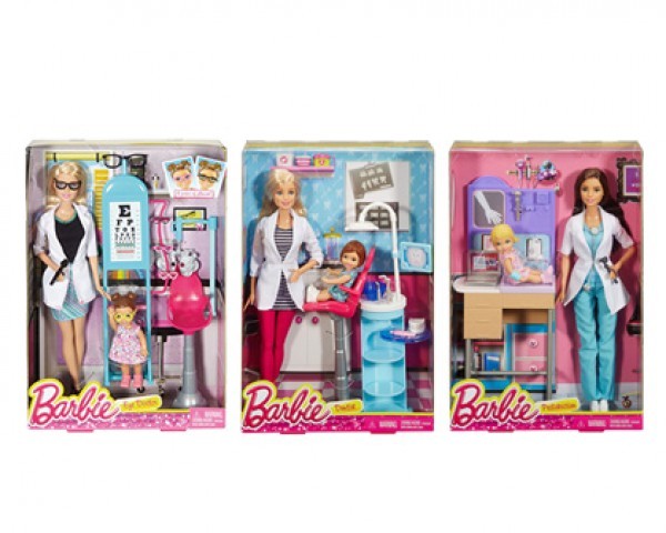Barbie Surtido Médico Con Accesorios Para Barbie