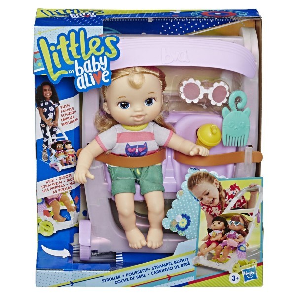 BABY ALIVE LITTLES CON CARREOLA