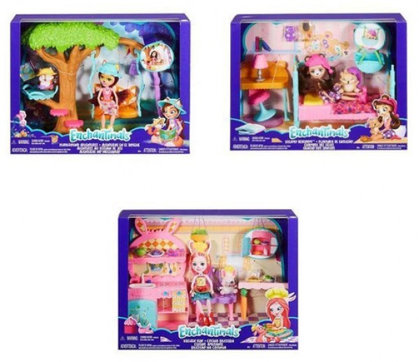 Enchatimals surtido de cuartos divertidos