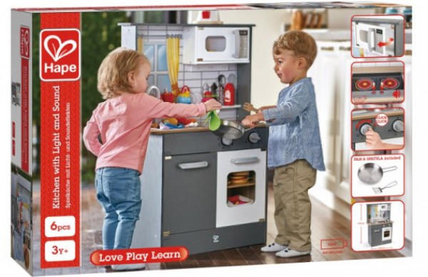Cocina con luces Hape