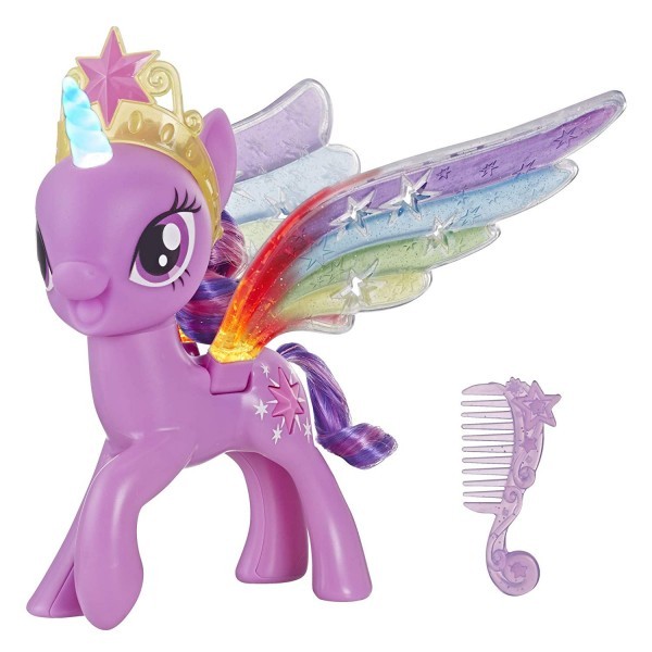 Twilight Sparkle - Figura de Pony con Alas  Arcoiris