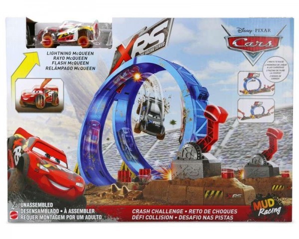 CARS RAYO MCQUEEN RETO DE CHOQUES DISNEY PIXAR