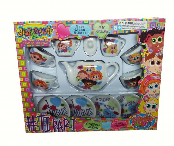 Juego de Té de Ceramica