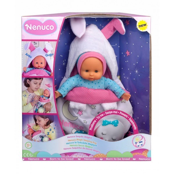 Nenuco saquito magico con muñeco