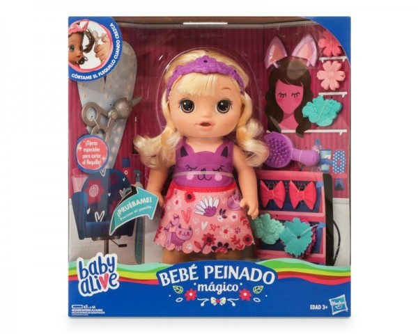 Bebe Peinado Magico Baby Alive