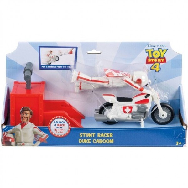 Duke Caboom y su motocicleta Figura 4.7 pul Toy Story 4
