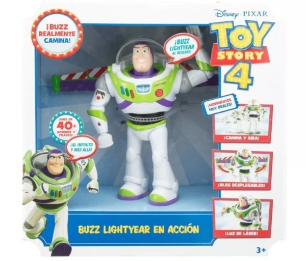 Buzz Lightyear Movimientos Reales Toy Story 4