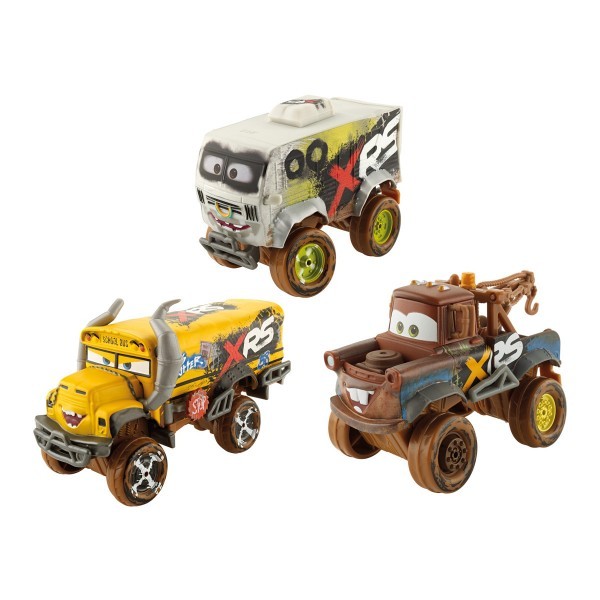 Cars Surtido de Corredores Extremos en Lodo de Lujo