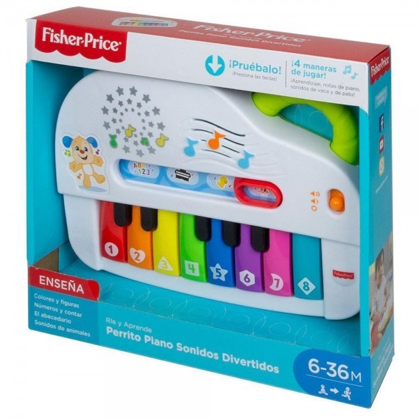 Ríe y Aprende Perrito Piano Sonidos Divertidos