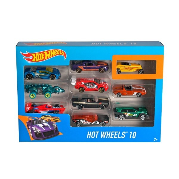 Hot Wheels Paquete de 10