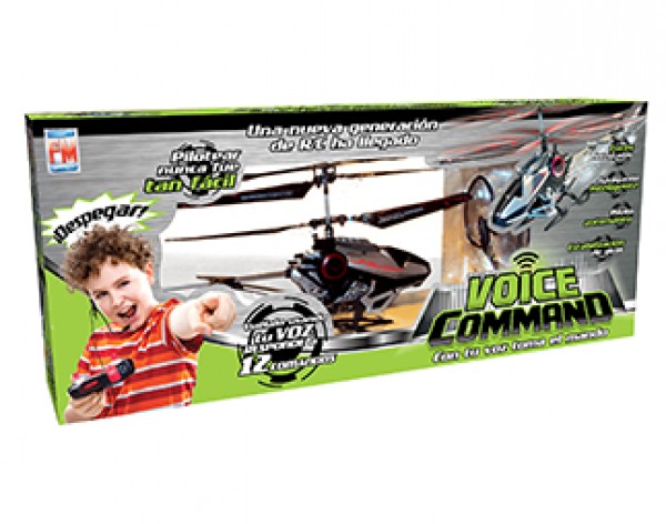HELICÓPTERO VOICE COMMAND