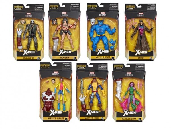 Surtido de Figuras X Men Marvel Legends  Hasbro