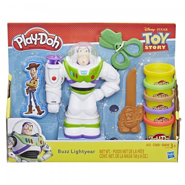 Buzz Lightyear y 5 Play Doh Toy Story 4 Disney Hasbro