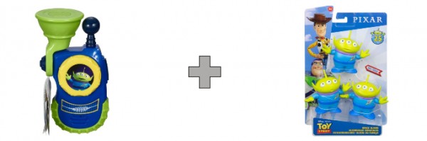 Combo Alienizador Toy Story + Surt. Fig Basica De Pelicula