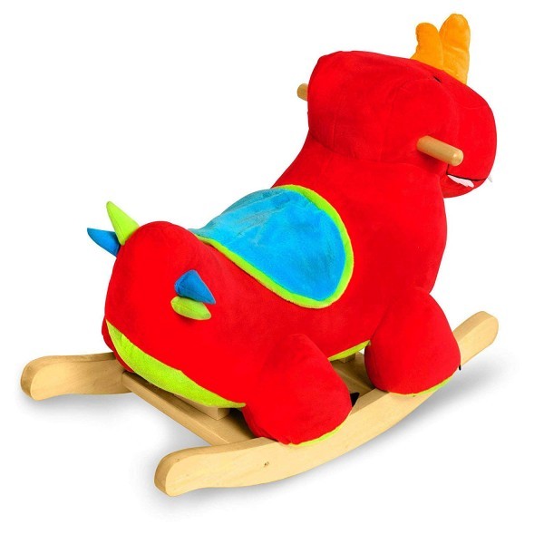 Draco el Dragón Mecedor  Montable de Felpa