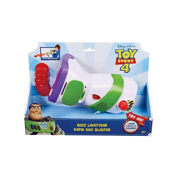 Buzz Lightyear Guante Lanzador De Discos Toy Story 4