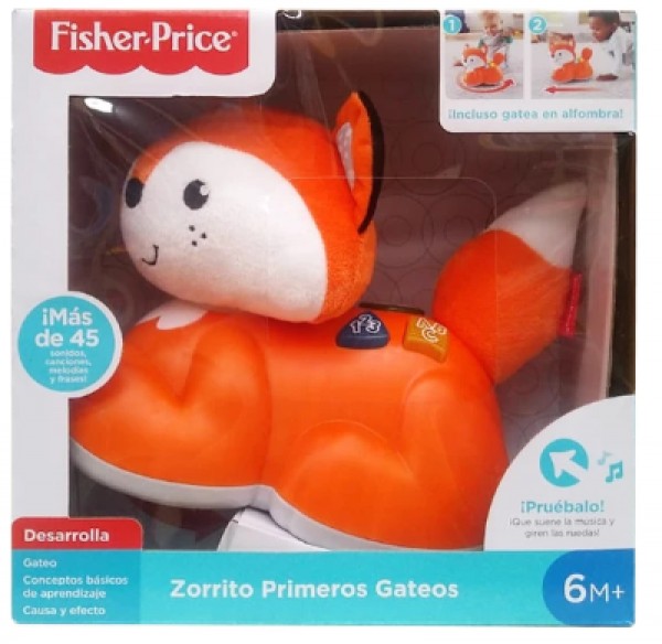 Fisher Price- zorrito primeros gateos