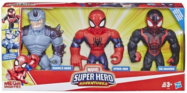 Aventura de Super Heroes Marvel 2 vs 1 Hasbro