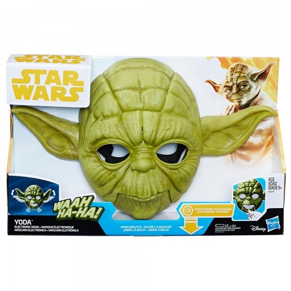 Máscara Interactiva Electrónica de Yoda Star Wars Hasbro