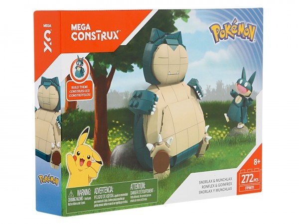 Snorlax & Munchlax Mega Construx