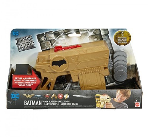 DC Liga de la Justicia - Batman Lanzador de Discos