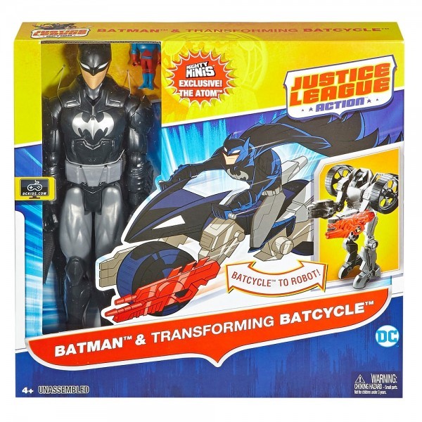 Batman y Vehículo Transformable DC Comics