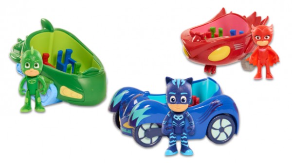 PJ Masks Vehículo y Figura 7.5 CM