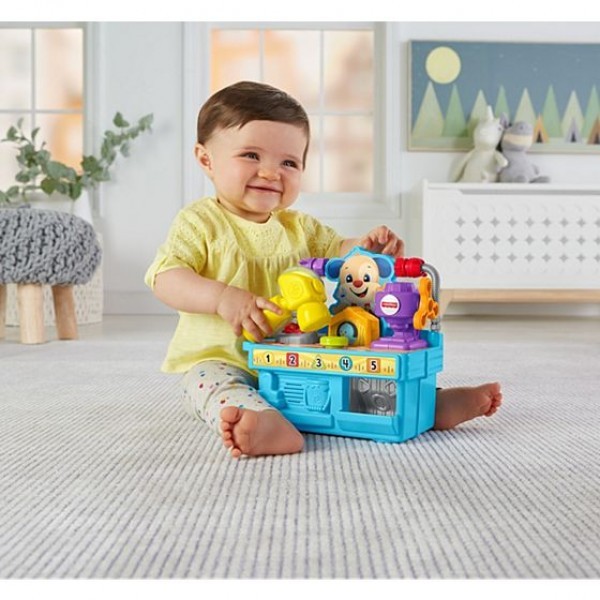 Perrito Ríe y Aprende - Banco de Herramientas de Fisher Price
