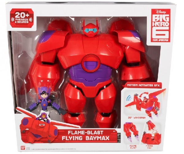 Figura 6" Baymax y Hero de Lujo Grandes Heroes
