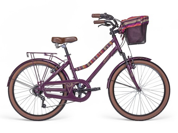Bicicleta Mercurio Life R24 Purpura