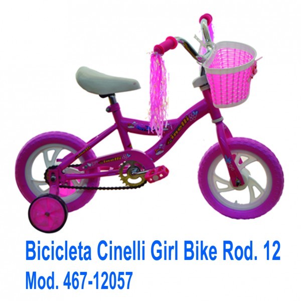 Bicicleta Cinelli Girl Bike Rodada 12