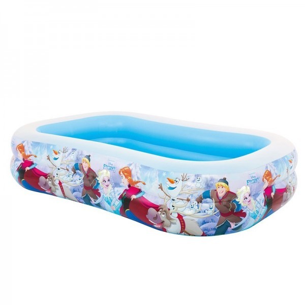 Alberca Inflable Frozen 2.62m x 1.75m x 56cm -Intex
