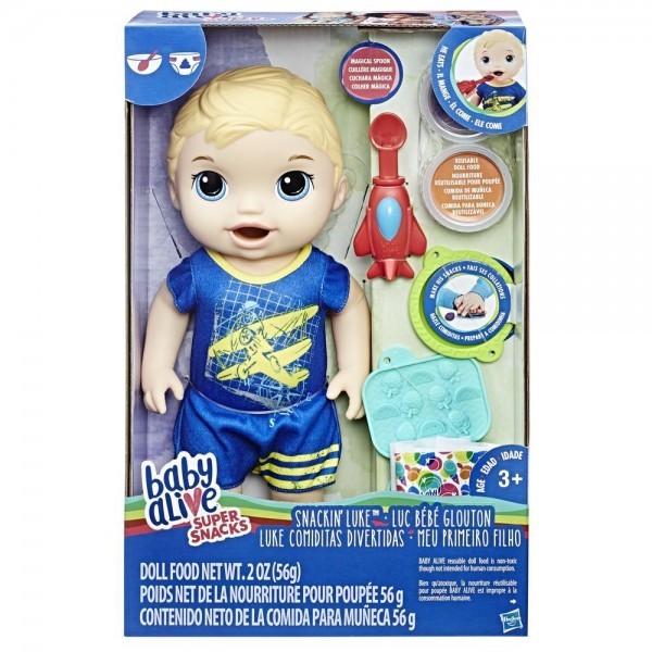 Baby Alive Luke Comiditas Divertidas